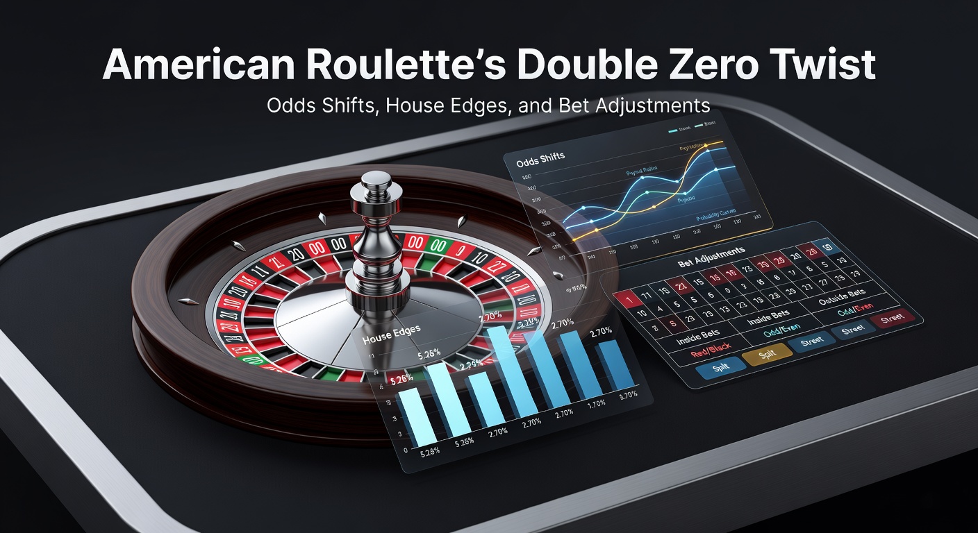 Player at an American roulette table placing chips on even-money bets while the dealer spins the double zero wheel, illustrating real-time bet adjustments amid the game's inherent house advantage