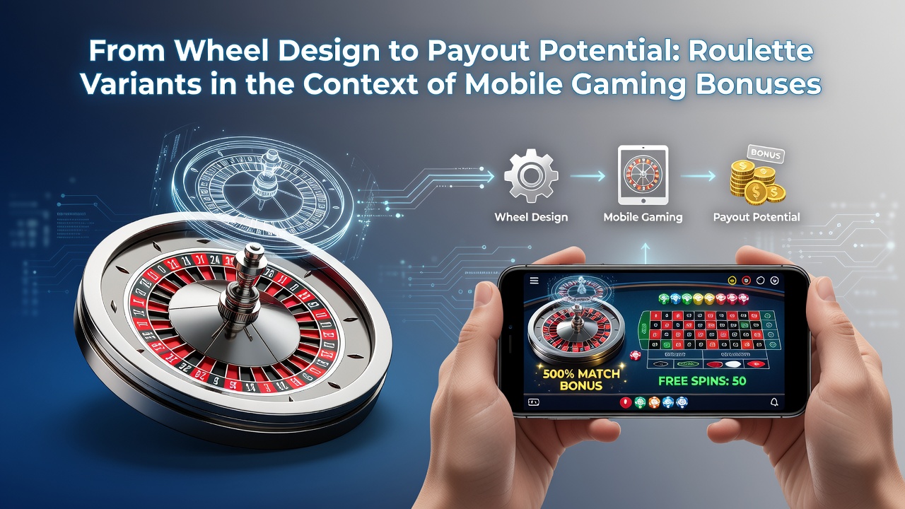Comparison of European and American roulette wheel designs showing pocket layouts and zero placements