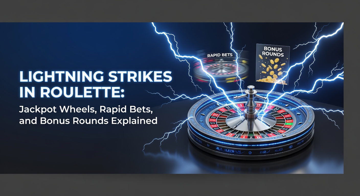 Dynamic Lightning Roulette table with glowing multipliers striking selected numbers on the wheel