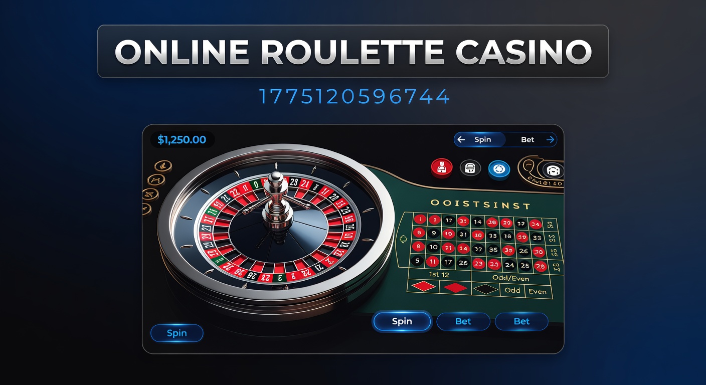 Vibrant online roulette table with spinning wheel and digital interface, showcasing classic red and black betting layout under dynamic lights