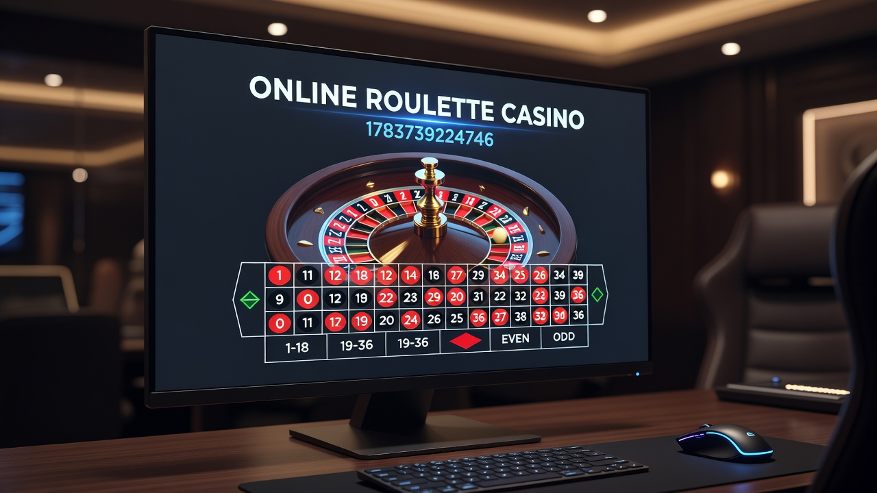 Live dealer roulette table streamed from a professional studio