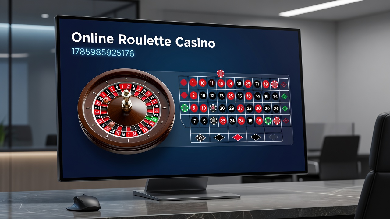 Secure payment processing screen within an online roulette casino environment