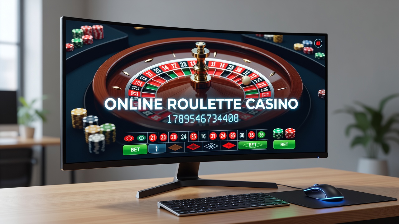 Live dealer online roulette table with professional croupier and digital betting options