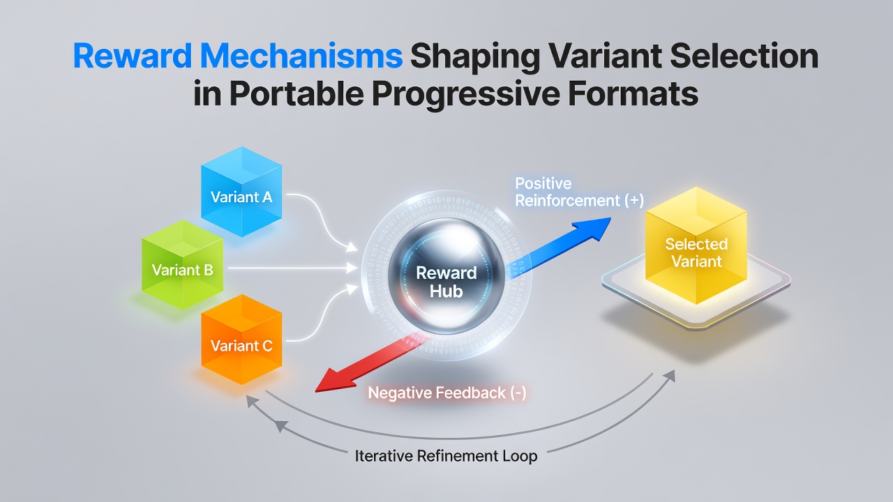 Mobile progressive slot game interface showing reward structures and variant options